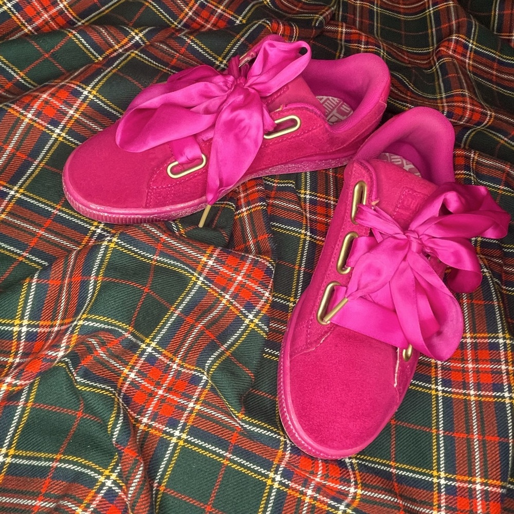 Puma suede sneakers